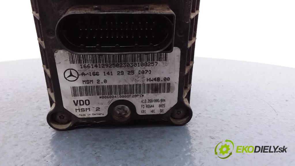 Mercedes-benz Vaneo 2002 riadiaca jednotka Motor: A1661412925