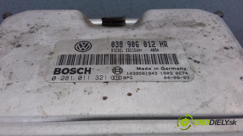 Skoda Fabia 2004 riadiaca jednotka Motor: 038906012HR