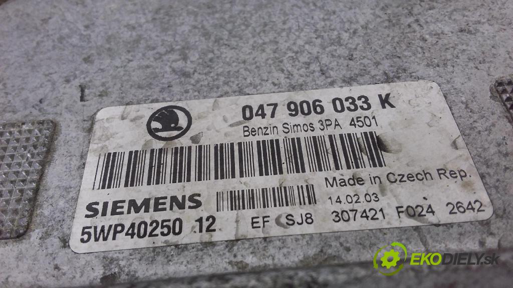 Skoda Fabia 2003 riadiaca jednotka Motor: 047906033K