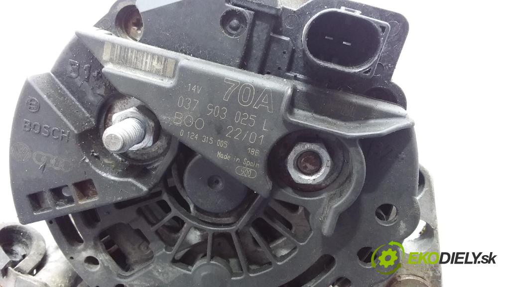 Seat Arosa 2002 Alternator 037903025L