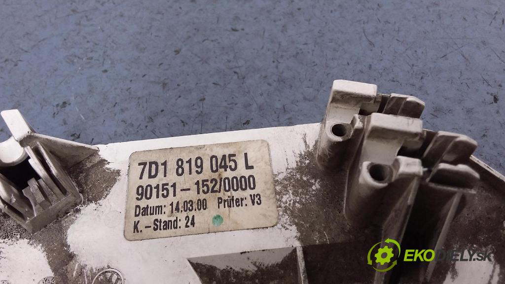 Volkswagen Transporter 2000 prepínač Klimatizácia: Prúd vzduchu: 7D1819045L
