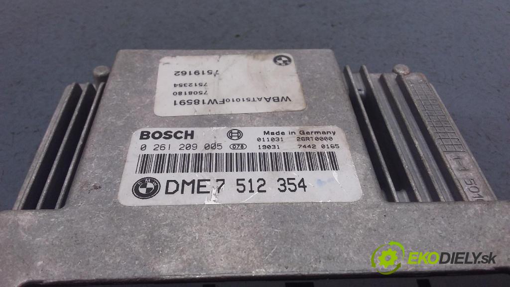 Bmw 316 2001 řídící jednotka Motor: 7512354