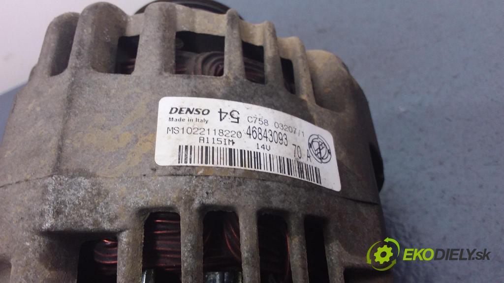 Fiat Punto 2003 Alternator 46843093