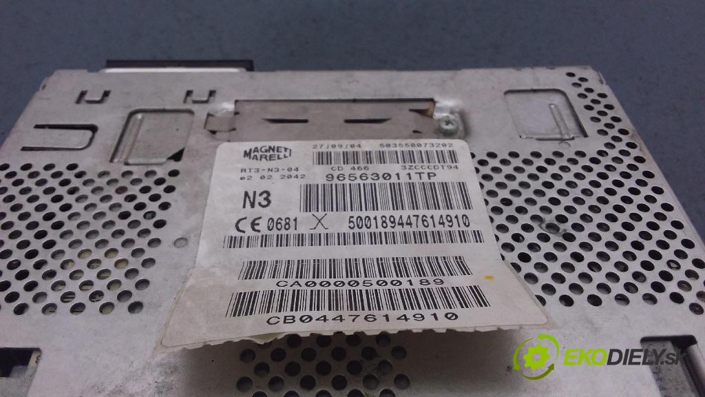 Peugeot 607 2005 Radio I Navigácia: 96563011TP