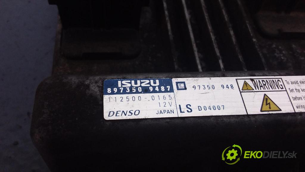 Opel Meriva 2004 riadiaca jednotka Motor: 112500-0165