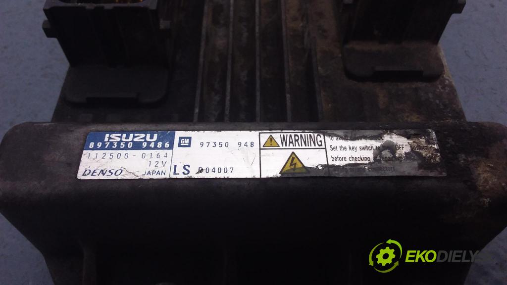 Opel Meriva 2004 riadiaca jednotka Motor: 897350-9486