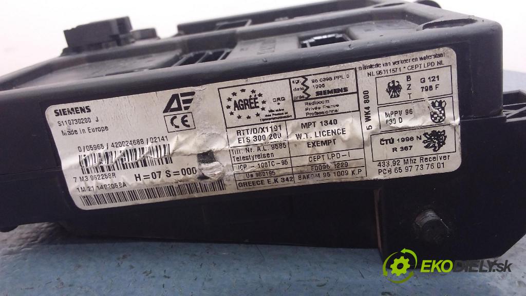 Volkswagen Sharan 2005 skříňka Pojistky 7M3962258R