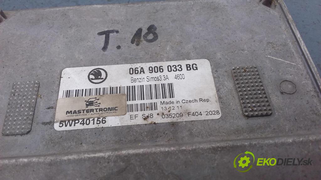 Skoda Octavia 2004 riadiaca jednotka Motor: 06A906033BG