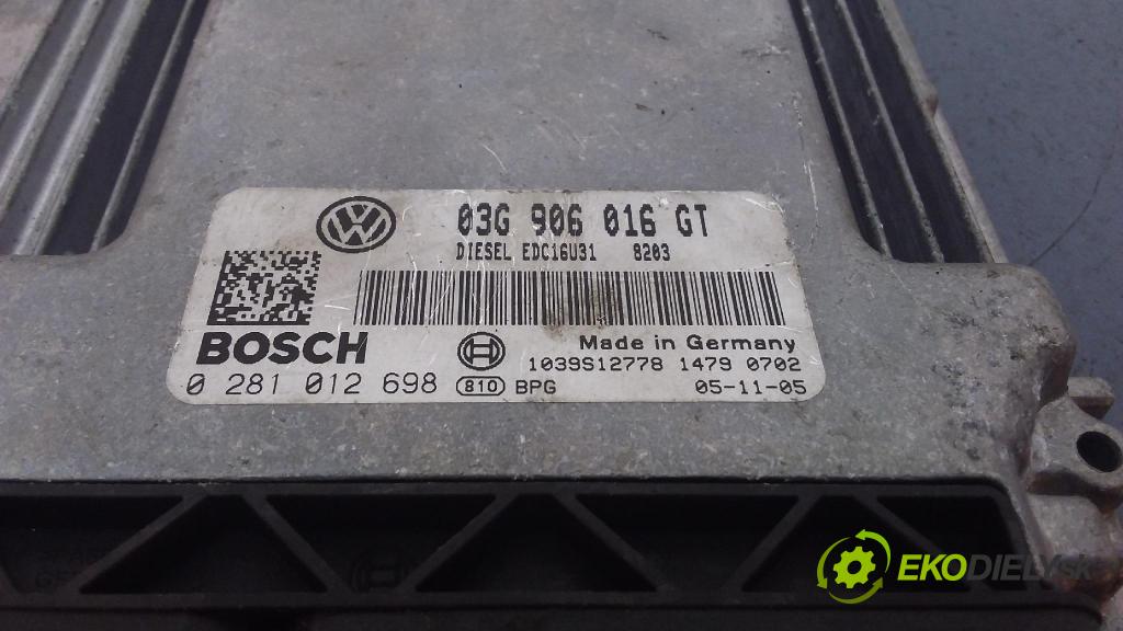 Skoda Superb 2005 riadiaca jednotka Motor: 03G906016GT