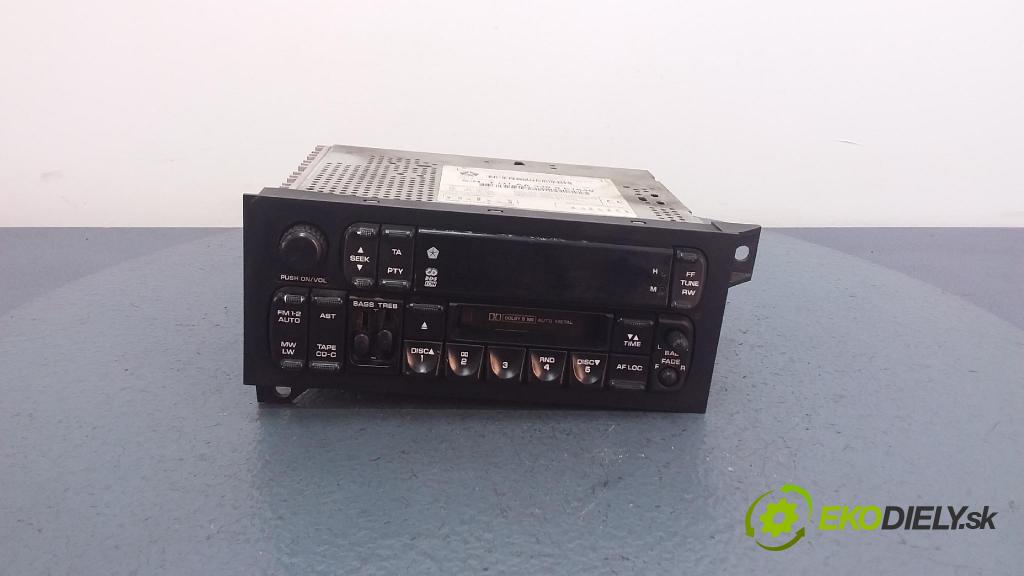 Chrysler Grand voyager 1999 Radio I Navigácia: P04859504AD