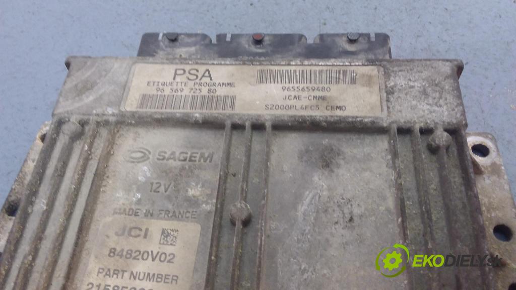Peugeot 206 sw 2005 riadiaca jednotka Motor: 9655659480