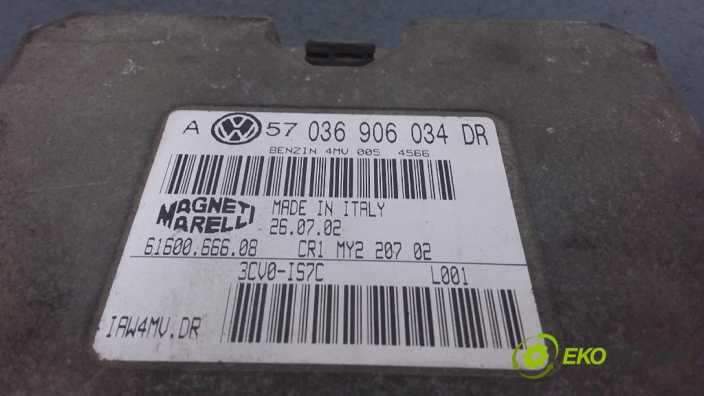 Volkswagen Golf 2002 riadiaca jednotka Motor: 036906034DR