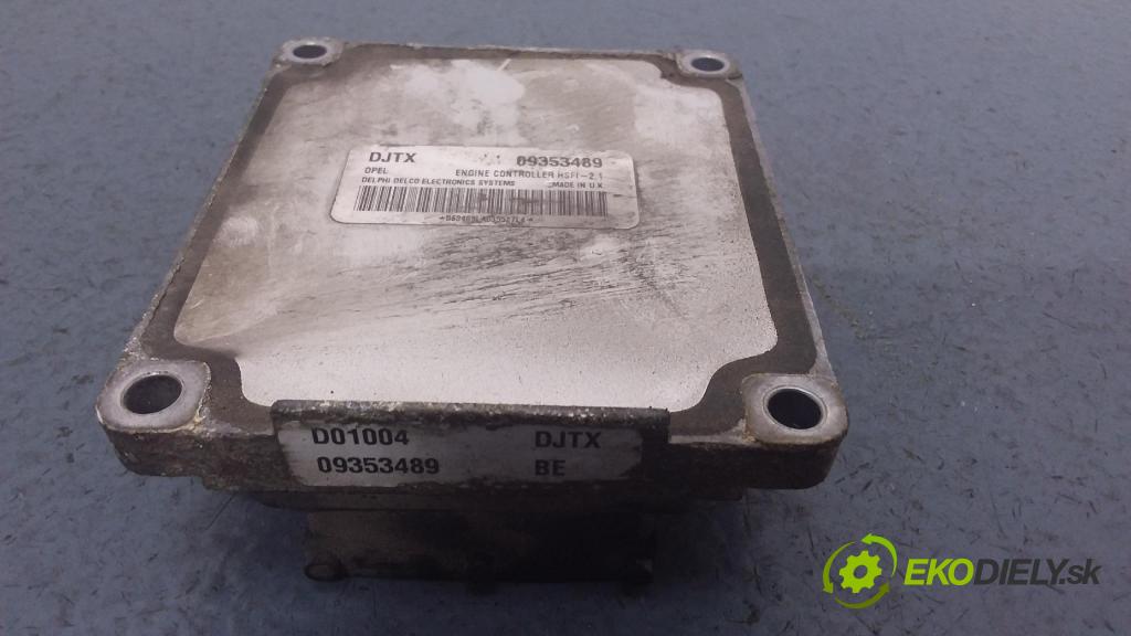 Opel Astra 2001 riadiaca jednotka Motor: 09353489