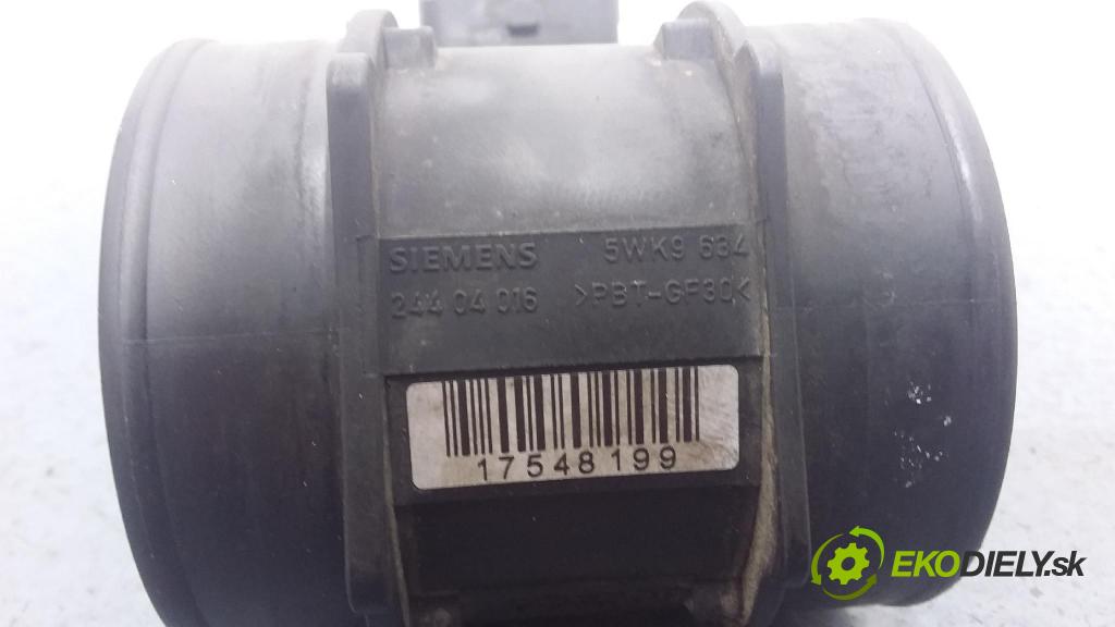 Opel Zafira 2005 průtokoměr: 24404016