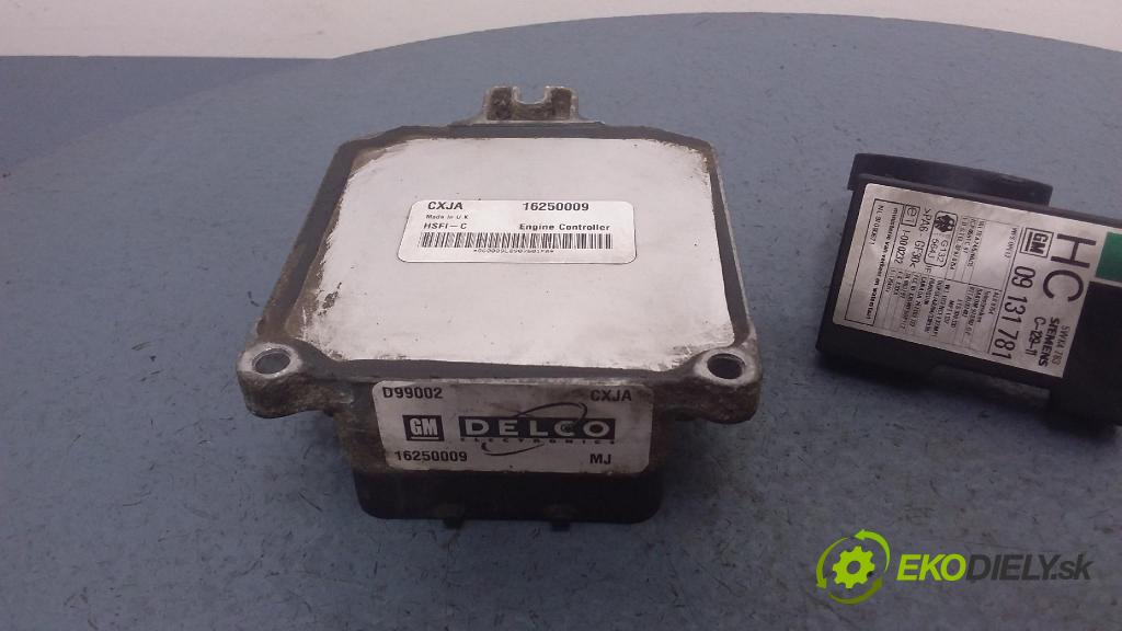 Opel Zafira 1999 riadiaca jednotka Motor: 16250009