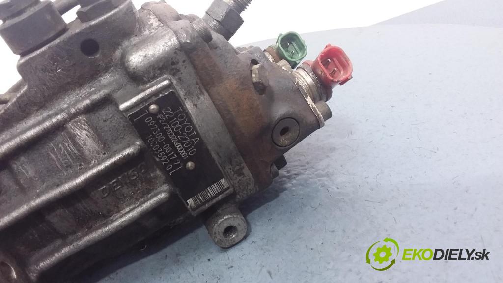 Toyota Avensis 2002 čerpadlo Injekcia: 22100-27010