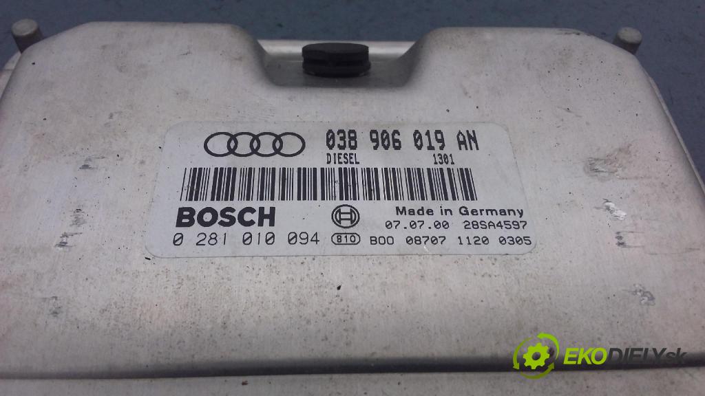 Audi A4 2000 riadiaca jednotka Motor: 038906019AN