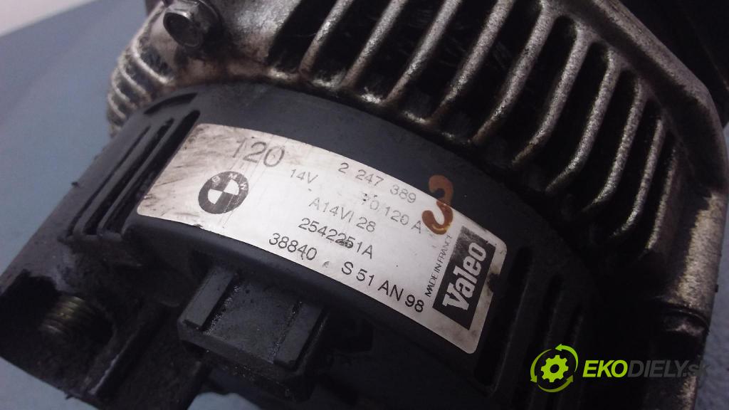 Bmw 525 2002 Alternator 2247389