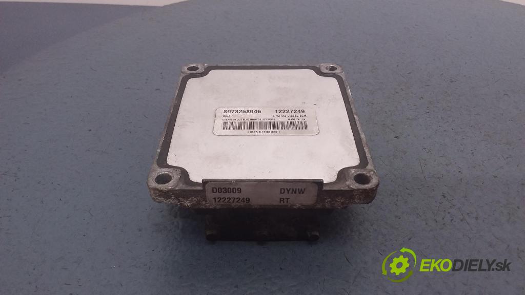 Opel Meriva 2004 riadiaca jednotka Motor: 12227249