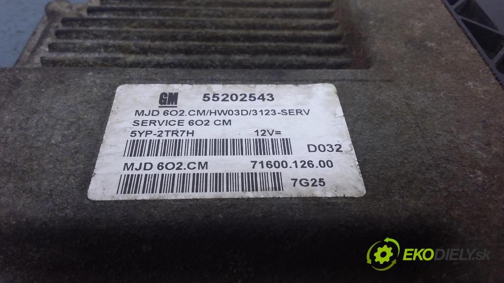 Opel Meriva 2006 riadiaca jednotka Motor: 55202543