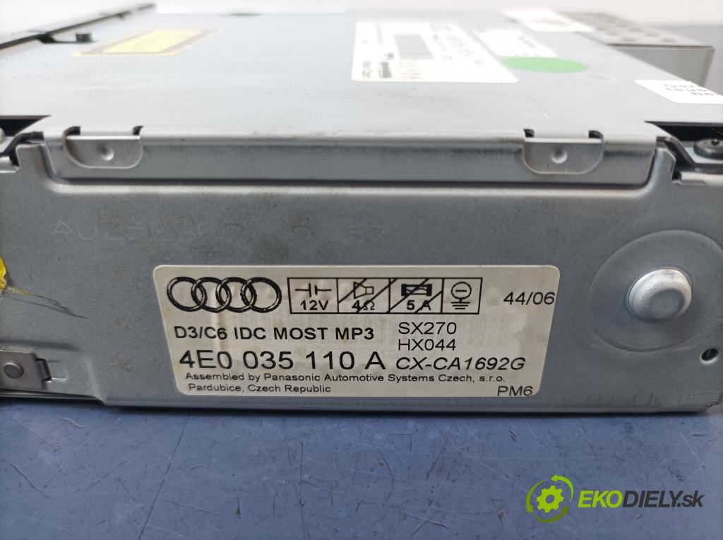 Audi A6 2006 Měnič: 4E0035110A
