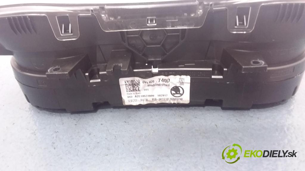 Skoda Fabia 2020 prístrojovka/ budíky 6V0920740D