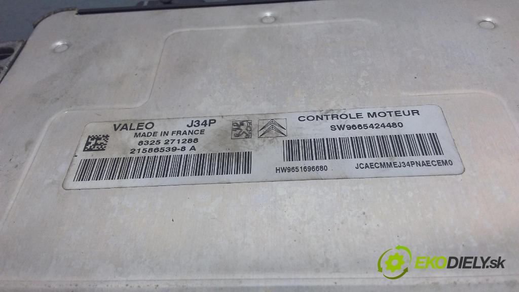 Citroen C3 2008 riadiaca jednotka Motor: 9665424480