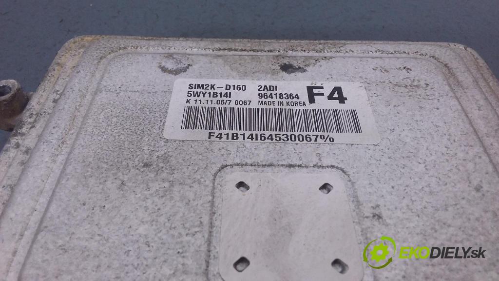 Chevrolet Epica 2006 riadiaca jednotka Motor: 96418364