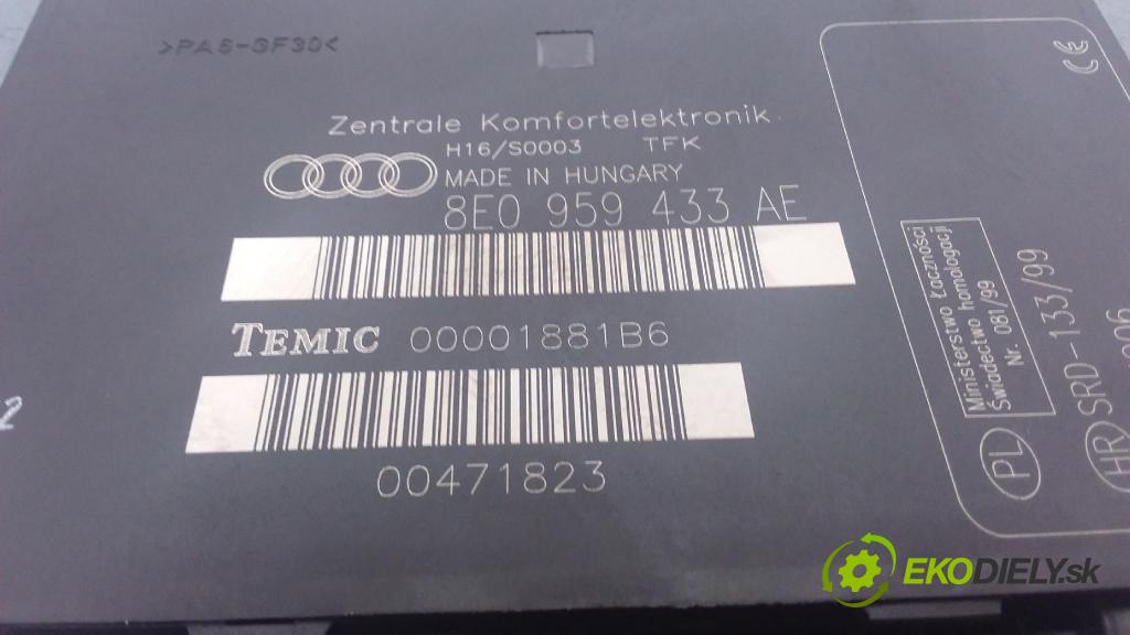 Audi A4 2002 řídící jednotka Komfortu 8E0959433AE