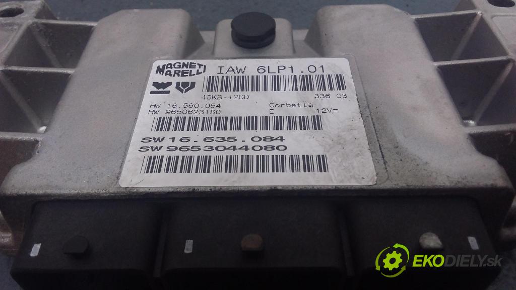 Peugeot 307 2004 riadiaca jednotka Motor: 9653044080