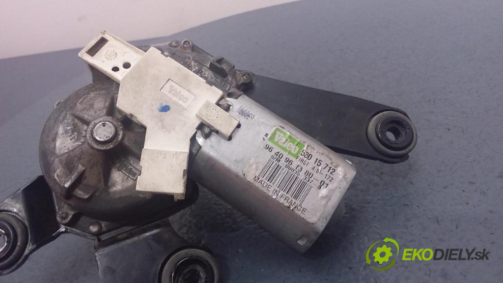 Peugeot 307 2004 motorek Stěrače: Zad: 9640961380