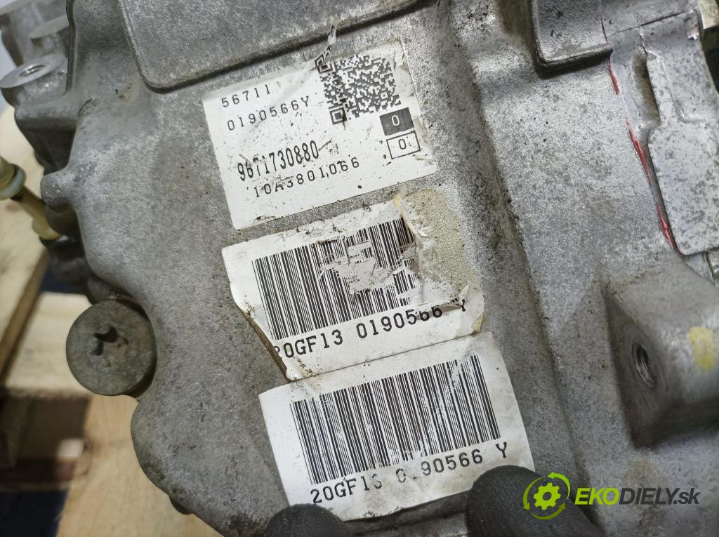 Citroen C5 2010 převodovka Ozubené kola: Automatický 20GF13