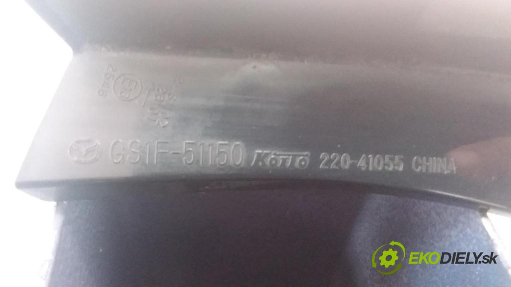 Mazda 6 2008 světlo Zad: levá Mimo: GS1F-51150