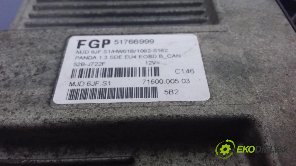 Fiat Panda 2005 řídící jednotka Motor: 51766999