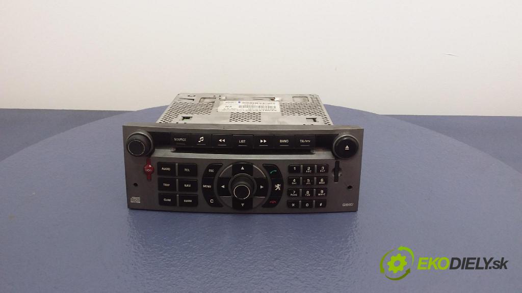 Peugeot 407 sw 2.0 hdi 2005 Radio I Navigace: 96565708YW