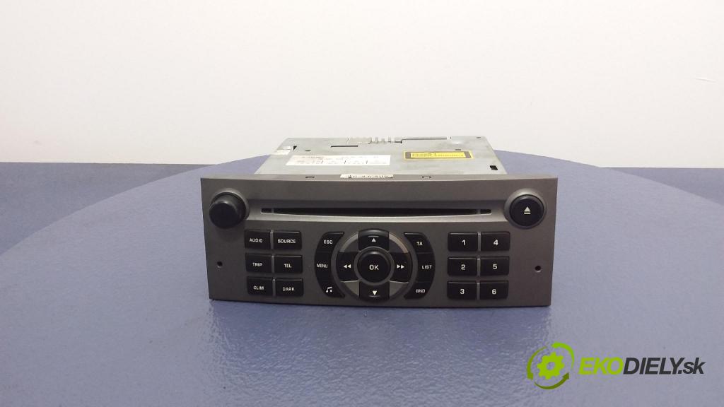 Peugeot 407 2006 Radio I Navigace: 9659142877