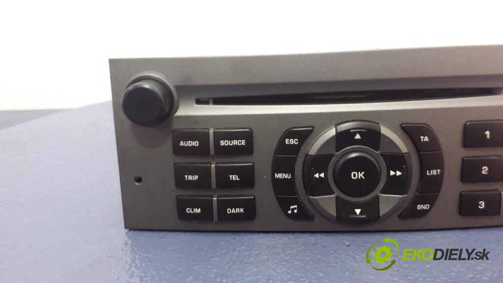 Peugeot 407 2006 Radio I Navigace: 9659142877