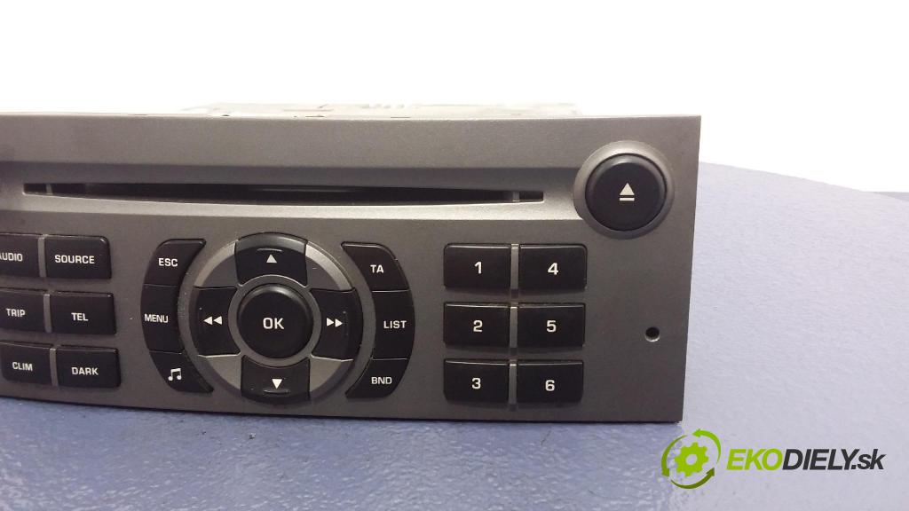 Peugeot 407 2006 Radio I Navigace: 9659142877