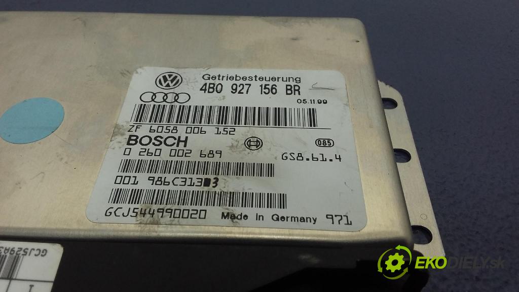 Audi A6 0 řídící jednotka Truhly: Ozubené kola: 4B0927156BR