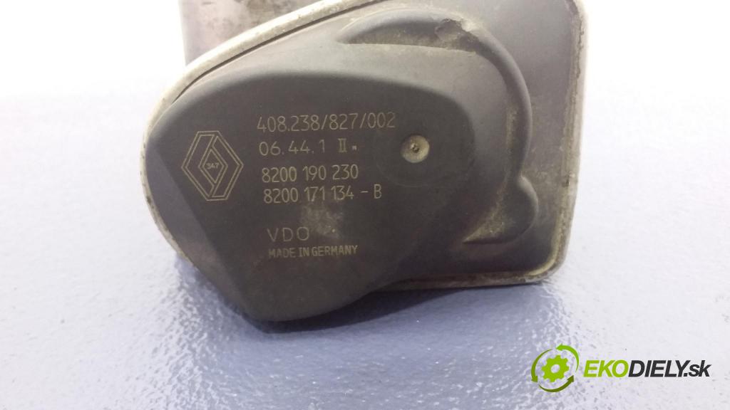Renault Megane 2006 škrticí klapka 8200190230
