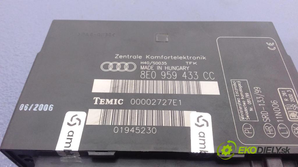 Audi A4 2006 řídící jednotka Komfortu 8E0959433CC