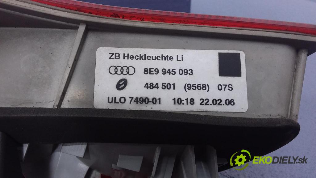 Audi A4 2006 světlo Zad: levá Uvnitř 8E9945093