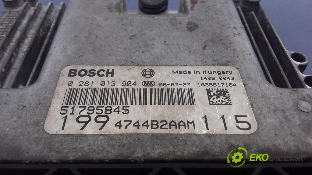 Fiat Punto 2006 řídící jednotka Motor: 51795845