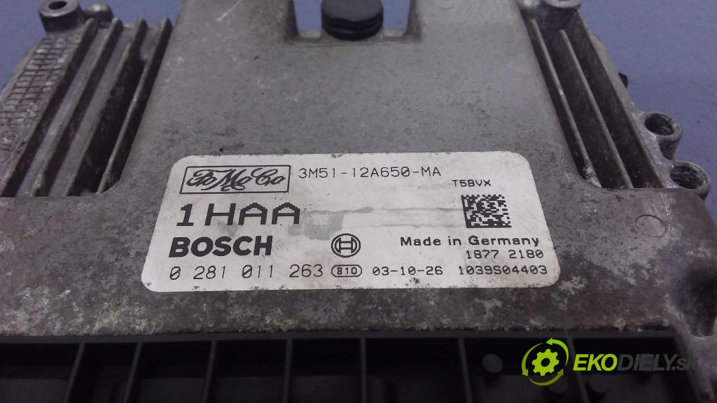 Ford Focus c-max 2004 řídící jednotka Motor: 3M51-12A650-MA