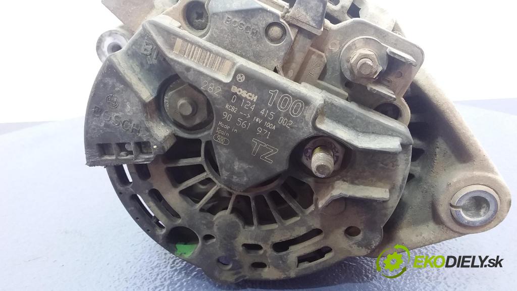 Opel Vectra-c 2002 Alternator 0124415002