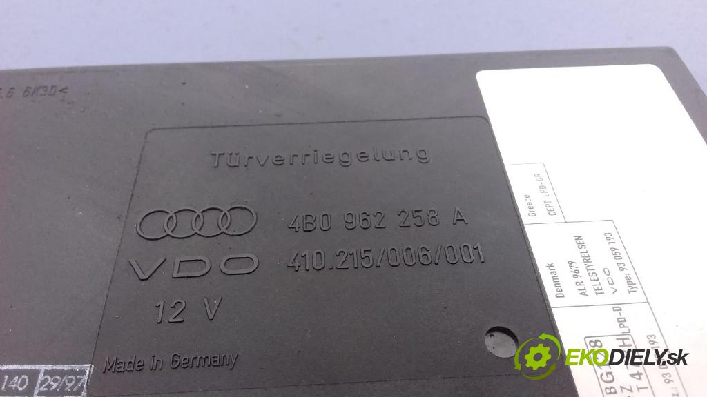 Audi A6 quattro 1997 řídící jednotka Komfortu 4B0962258A