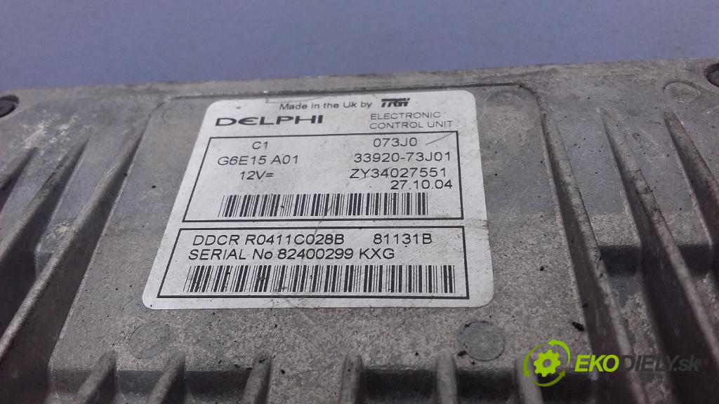 Suzuki Liana 2006 řídící jednotka Motor: 3392073J01