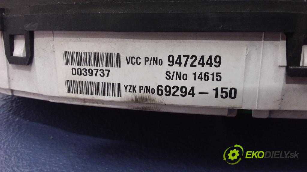 Volvo S80 1999 Přístrojová deska 9472449