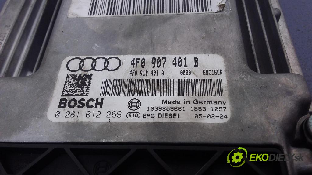 Audi A6 2005 řídící jednotka Motor: 4F0907401B