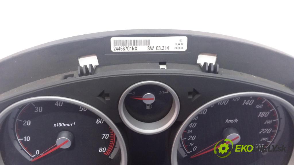 Opel Astra 2004 řídící jednotka Motor: 55351150